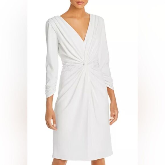 Tadashi Shoji Collection Twist Front Cocktail/Formal Dress NWT - Picture 5 of 8